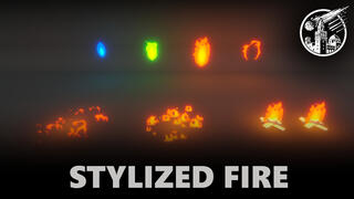 Stylized fire